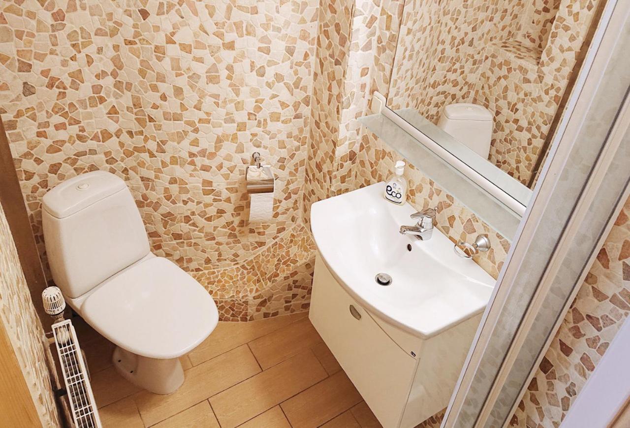 Riga City Center Quiet Apartment With Free Private Parking المظهر الخارجي الصورة